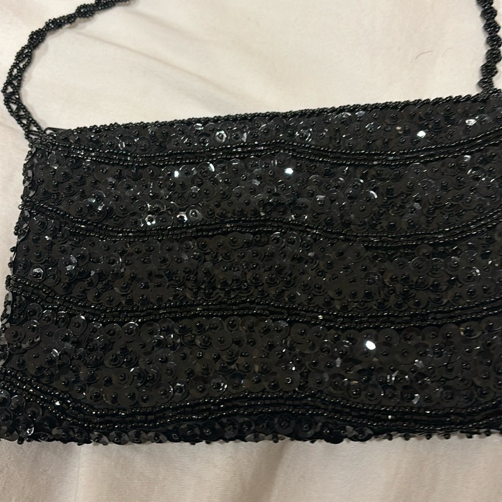 Vintage Andre Cellini small beaded  evening‎ handbag.